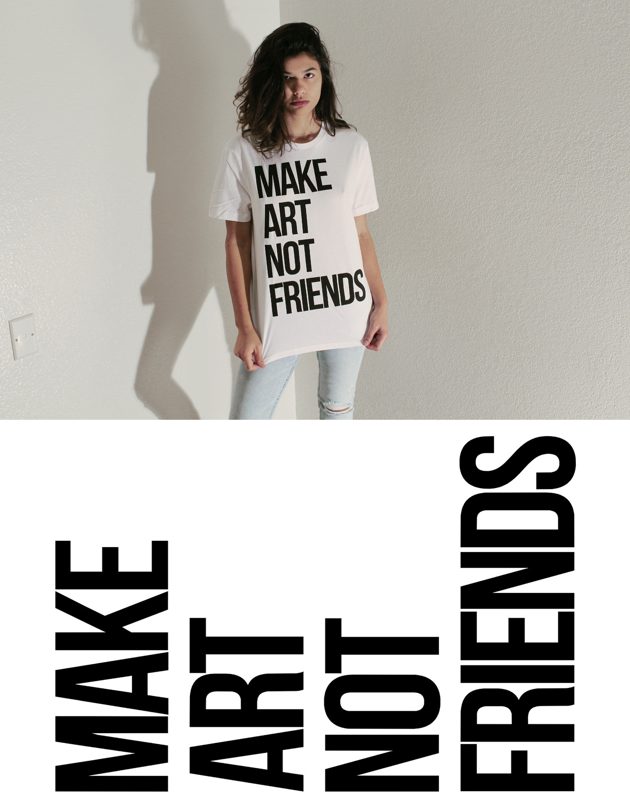 Make Art Not Friends